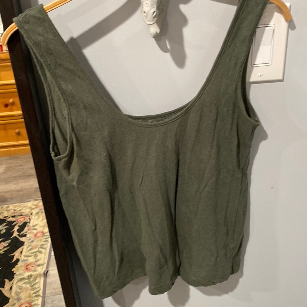 Ennead top small size.55% linen. 45%cotton